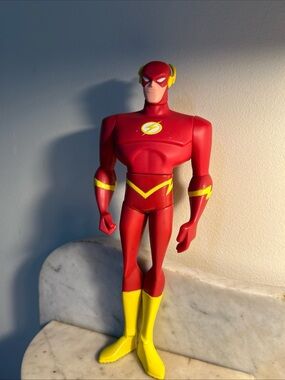 TM & DC Comics 2003 Justice League The Flash 10”Action Figure